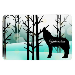 Yellowstone Magnet-Wolf Magnet