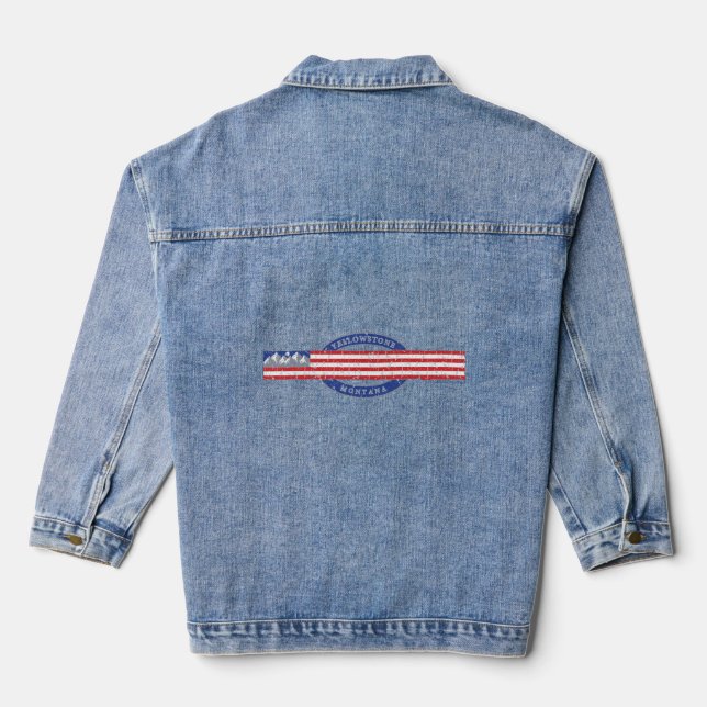 Yellowstone Montana Denim Jacket (Back)