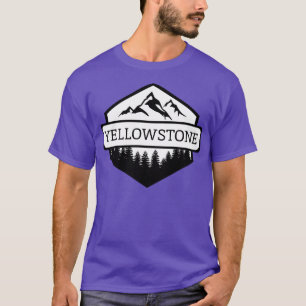 Yellowstone Montana Mountains and Trees 1 T-Shirt