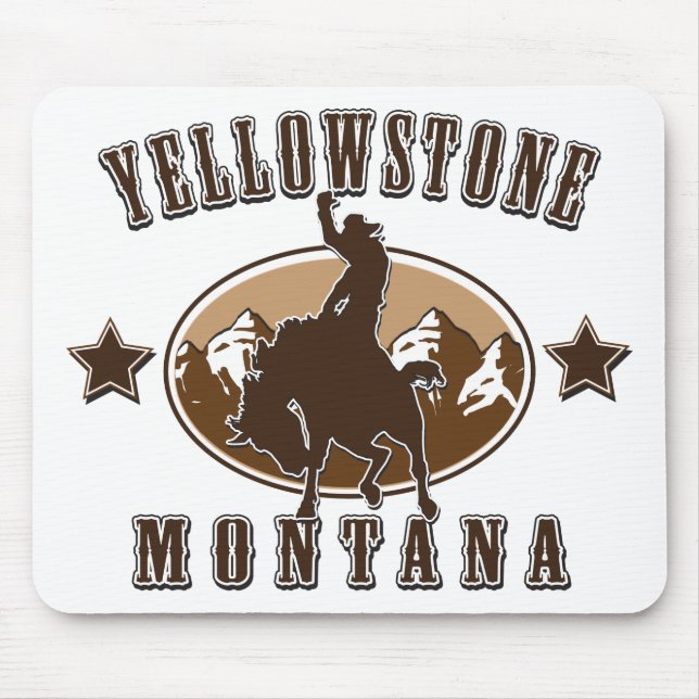 Yellowstone Montana Mouse Pad (Front)