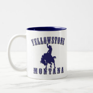Yellowstone Montana Two-Tone Coffee Mug