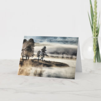 Yellowstone morning card