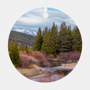 Yellowstone Mountains Ornament