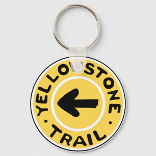 Yellowstone National Auto Trail Key Ring