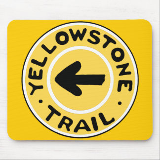 Yellowstone National Auto Trail Mouse Pad