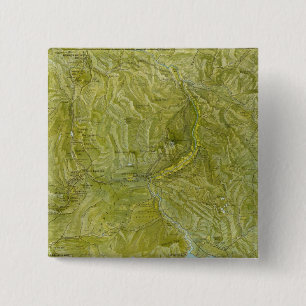 Yellowstone National Park 15 Cm Square Badge