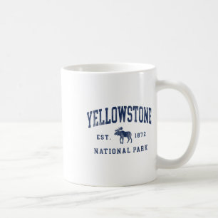 Yellowstone National Park 1872 Hiking Womens Mens  Coffee Mug