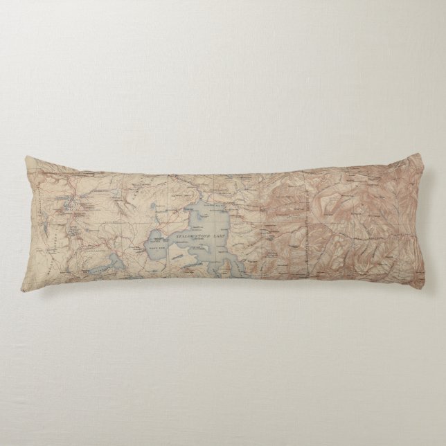 Yellowstone National Park 2 2 Body Cushion (Front)