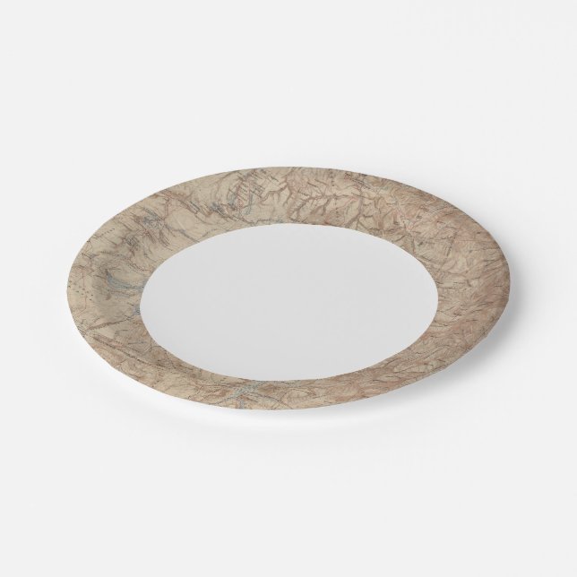 Yellowstone National Park 2 2 Paper Plate (Angled)