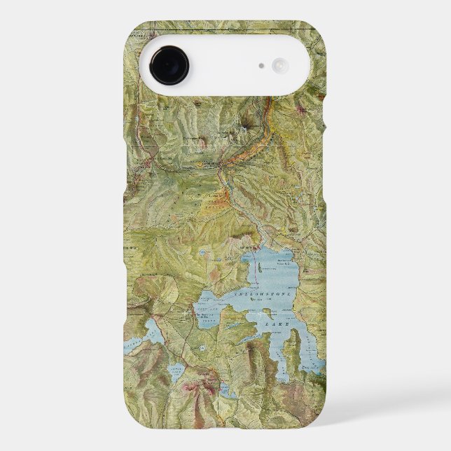 Yellowstone National Park 2 Case-Mate iPhone Case (Back)