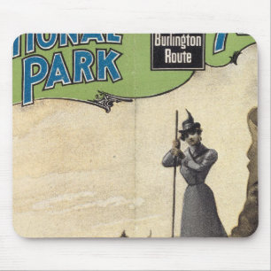 Yellowstone National Park 3 Mouse Pad