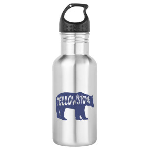 Yellowstone National Park Bear 532 Ml Water Bottle