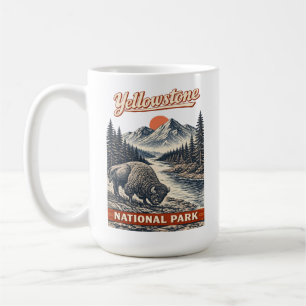 Yellowstone National Park - Bison Coffee Mug