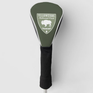 Yellowstone National Park Bison Golf Head Cover
