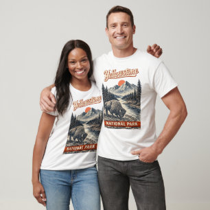 Yellowstone National Park - Bison T-Shirt