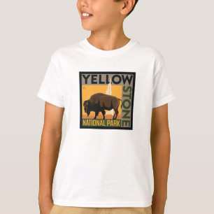 Yellowstone National Park   Buffalo T-Shirt