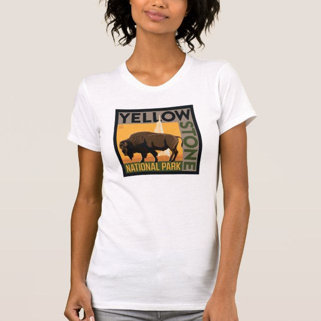 Yellowstone National Park | Buffalo T-Shirt (Front)