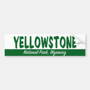 Yellowstone National Park Bumper Sticker