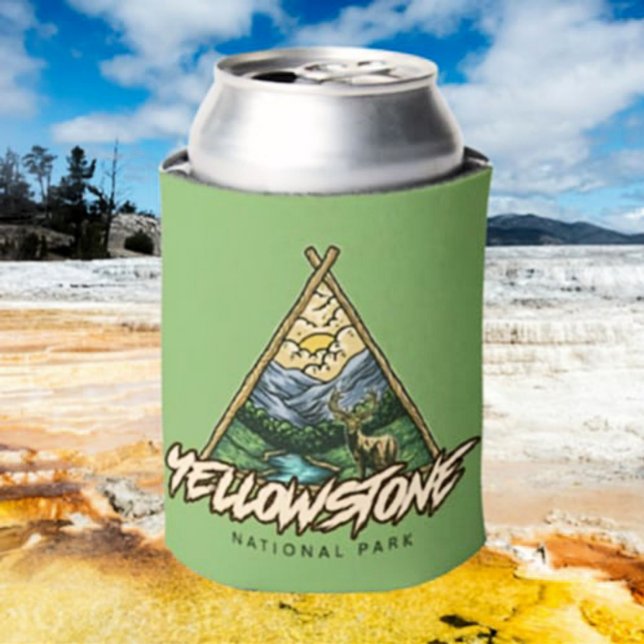 Yellowstone National Park Can Cooler (Creator Uploaded)