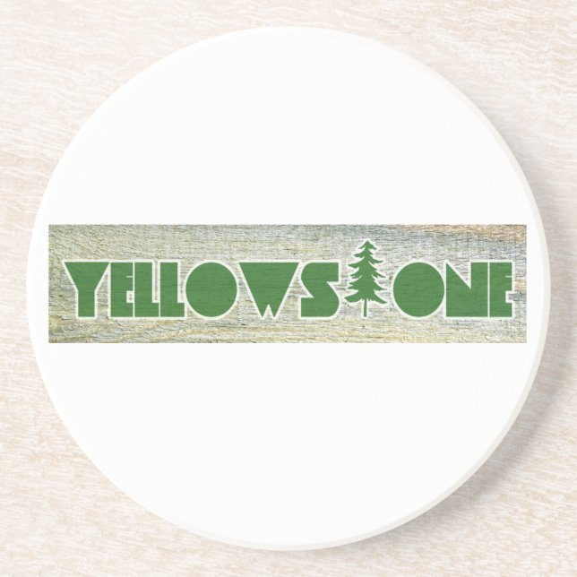 Yellowstone National Park Coaster (Front)