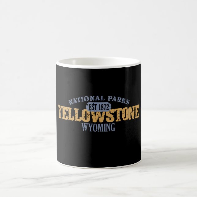Yellowstone National Park Coffee Mug (Center)