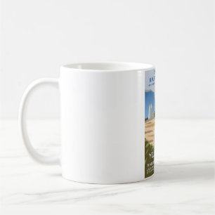 Yellowstone National Park - Created by Railroad Ty Coffee Mug