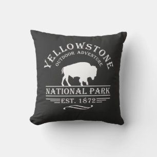 Yellowstone national park cushion