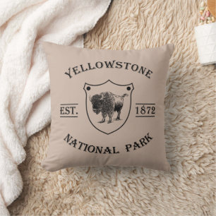 Yellowstone national park cushion