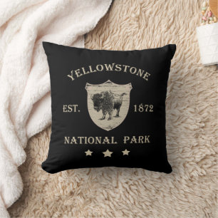 Yellowstone national park cushion