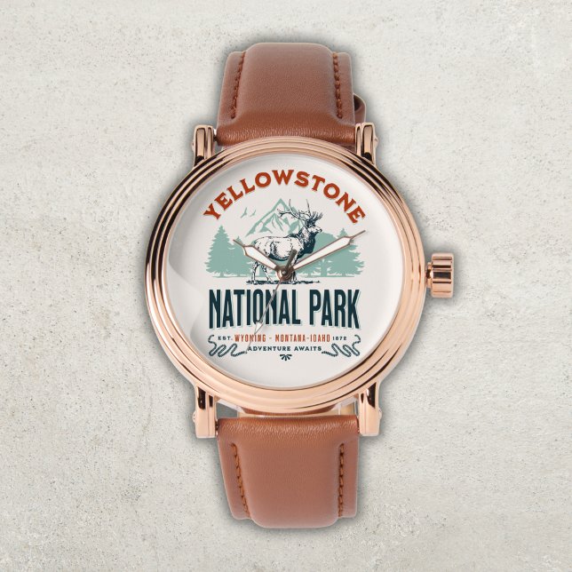 Yellowstone National Park Cute Landscape Watch (Creator Uploaded)