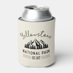 Yellowstone National Park Hiking Camping Can Cooler