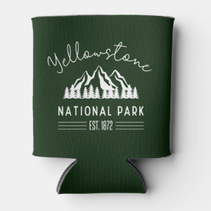 Yellowstone National Park Hiking Camping  Can Cooler