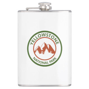 Yellowstone National Park Hip Flask