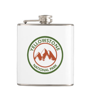 Yellowstone National Park Hip Flask