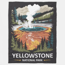 Yellowstone National Park Hot Spring