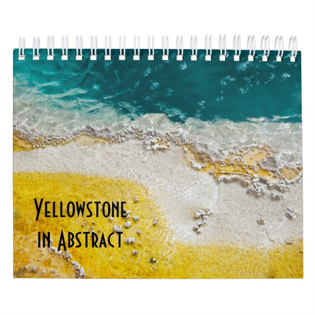 Yellowstone National Park in Abstract Calendar (Cover)