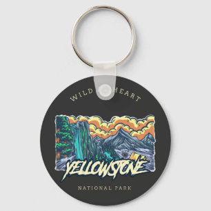 Yellowstone National Park Key Ring