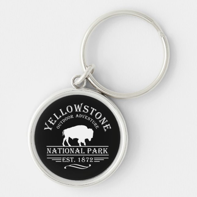 Yellowstone national park key ring (Front)