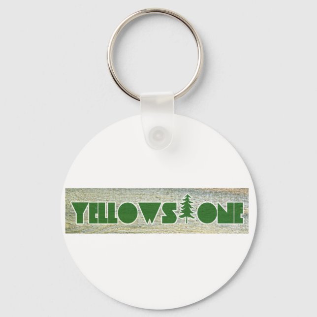 Yellowstone National Park Key Ring (Front)