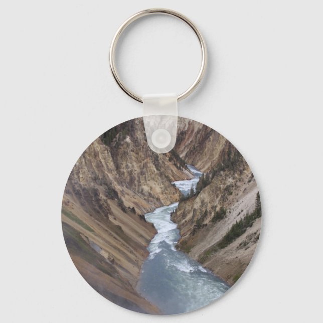 Yellowstone National Park Keychain (Front)