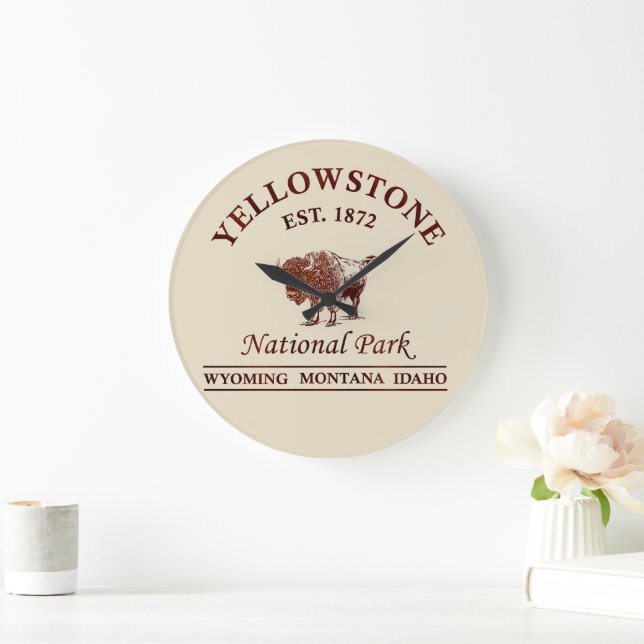 Yellowstone national park large clock (Home)