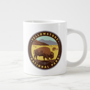 Yellowstone National Park Large Coffee Mug