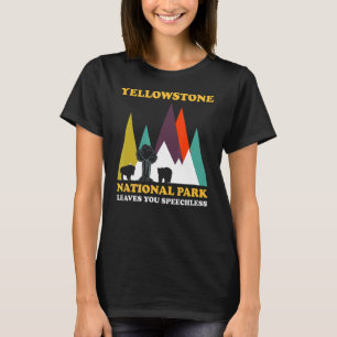 yellowstone national park leaves National park Yel T-Shirt