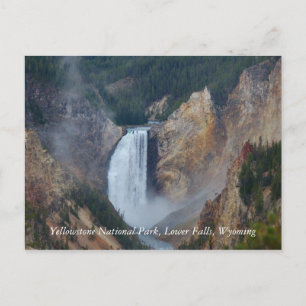 Yellowstone National Park, Lower Fa... Postcard