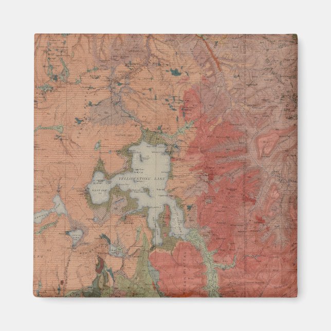 Yellowstone National Park Magnet (Front)