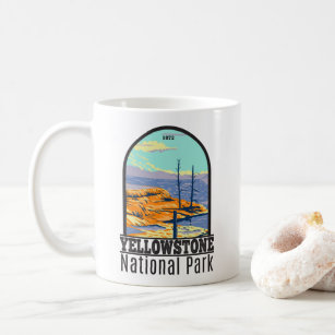 Yellowstone National Park Mammoth Hot Springs Coffee Mug