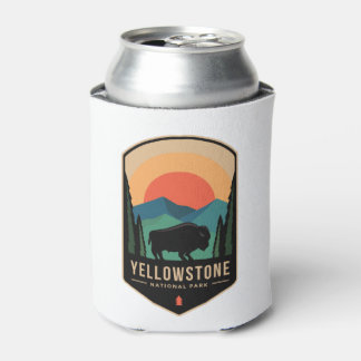 Yellowstone National Park Merchandise Can Cooler