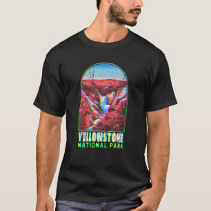 Yellowstone National Park Montana Men Women Campin T-Shirt