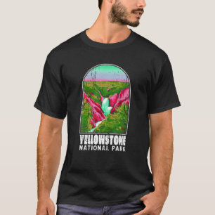 Yellowstone National Park Montana Men Women Campin T-Shirt