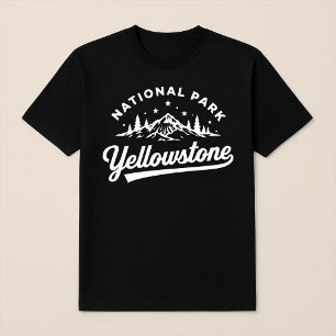 Yellowstone National Park Mountain & Forest T-Shirt